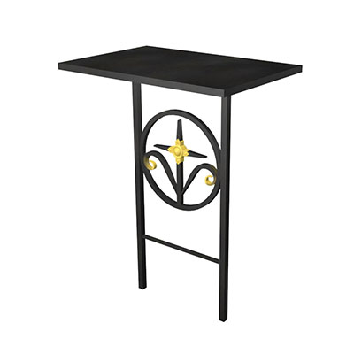 Столики металлические на могилу