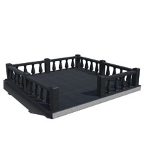 Ограды гранитные